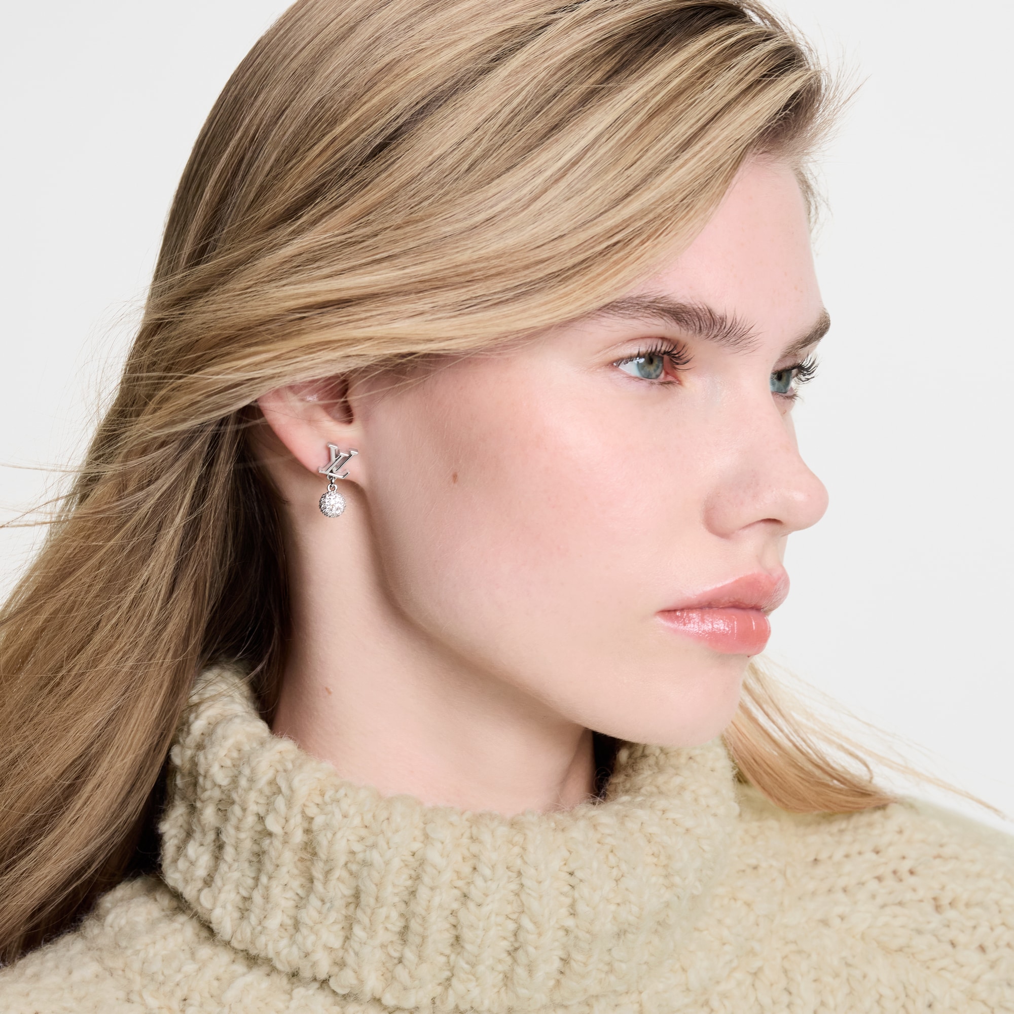 Orecchini LV Iconic Louisa Strass S00 Donna Fashion Bijoux Orecchini | LOUIS VUITTON (Zoom prodotto)