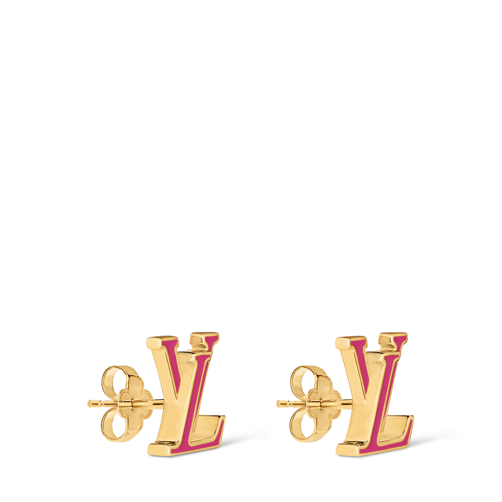 Orecchini smaltati LV Iconic S00 Donna Fashion Bijoux Orecchini | LOUIS VUITTON (Zoom prodotto)