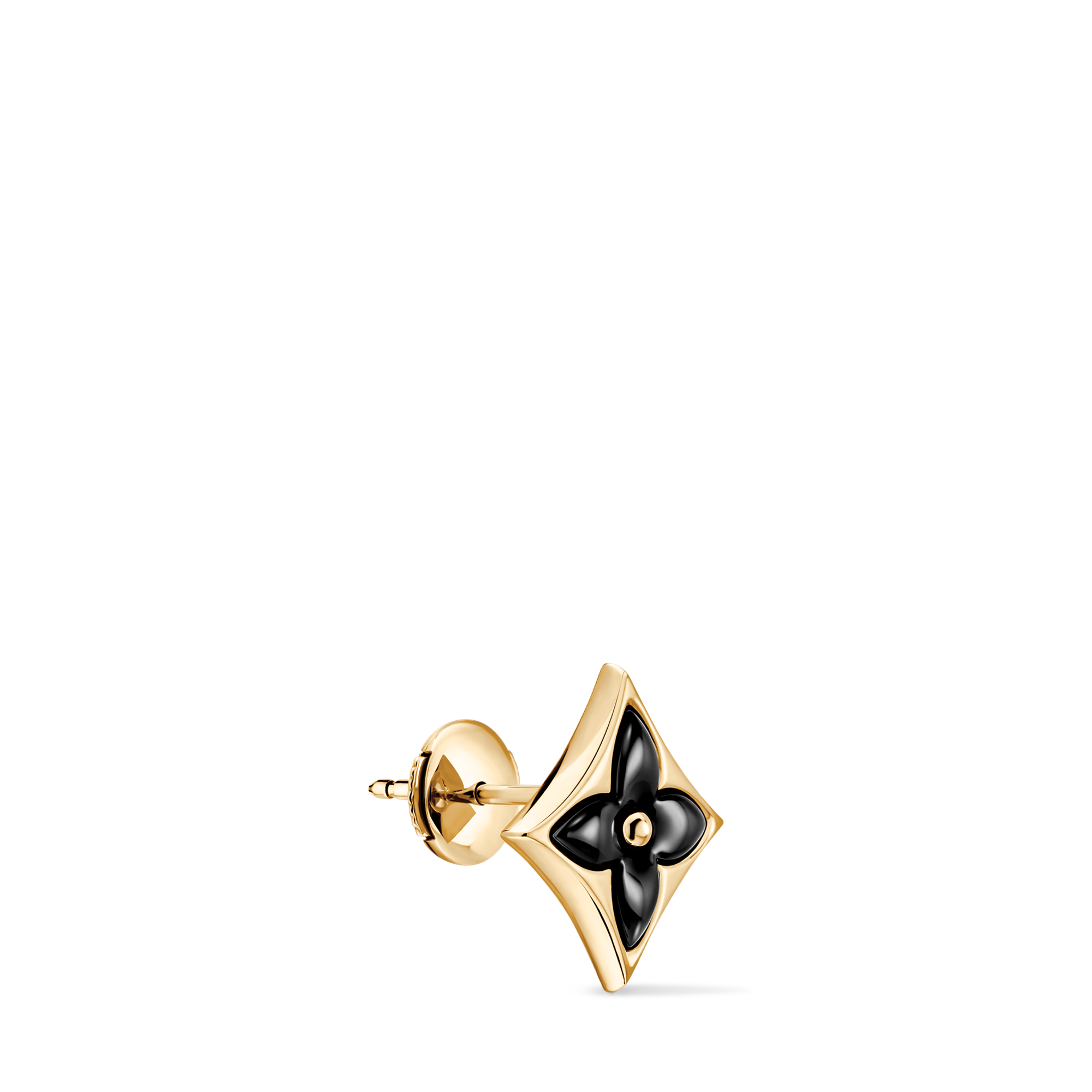 Orecchino a bottone Color Blossom BB Star, oro giallo e onice - pezzo singolo  Gioielli Categorie Orecchini | LOUIS VUITTON (Zoom prodotto)