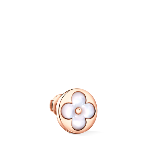 Orecchino a bottone Color Blossom Sun, Oro Rosa e Madreperla Bianca - Pezzo singolo Gioielli Categorie Tutta la Gioielleria | LOUIS VUITTON (Zoom prodotto)