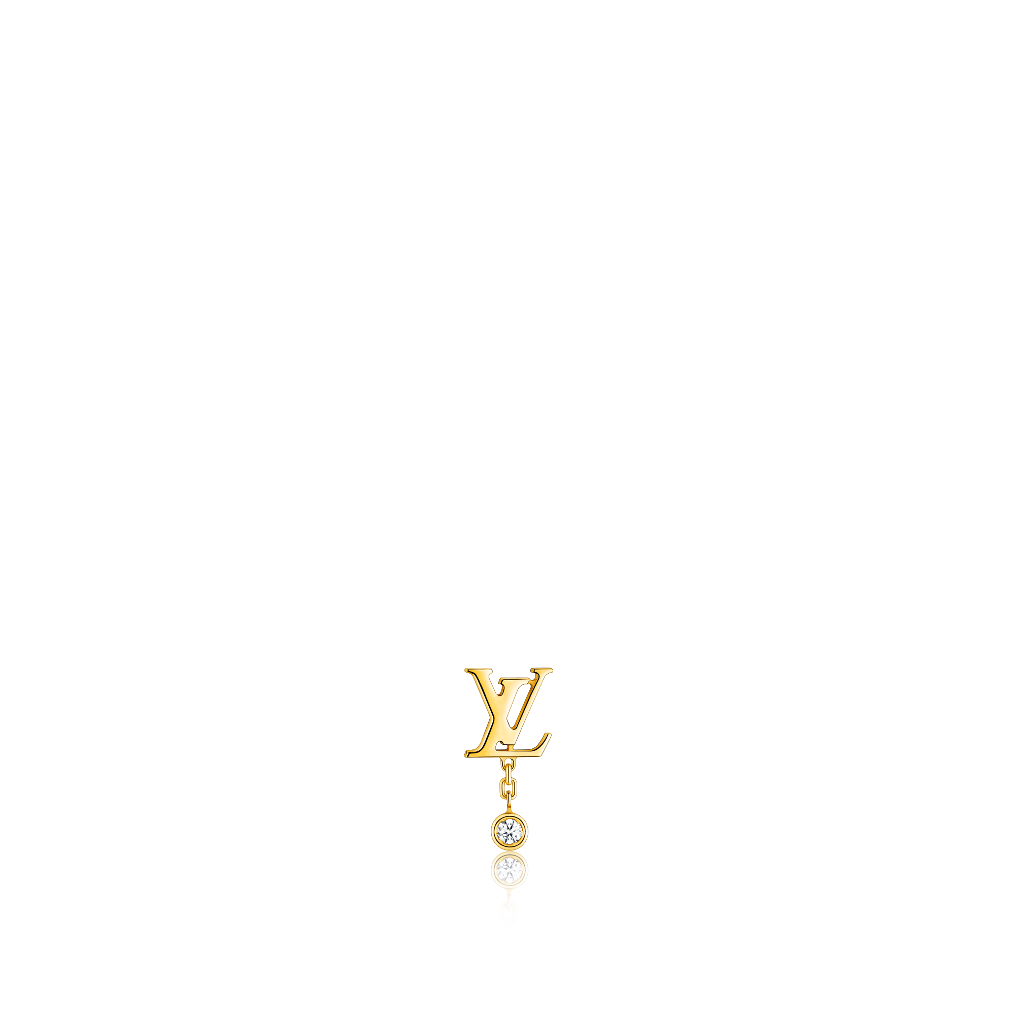 Orecchino a bottone Idylle Blossom LV, oro giallo e diamante - Pezzo singolo  Gioielli Categorie Tutta la Gioielleria | LOUIS VUITTON (Zoom prodotto)
