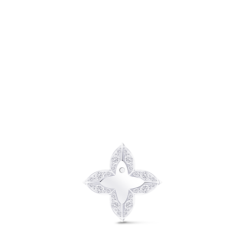 Orecchino a bottone LV Diamonds, diamante taglio LV Monogram Star - pezzo singolo Gioielli Collezioni LV Diamonds | LOUIS VUITTON (Zoom prodotto)
