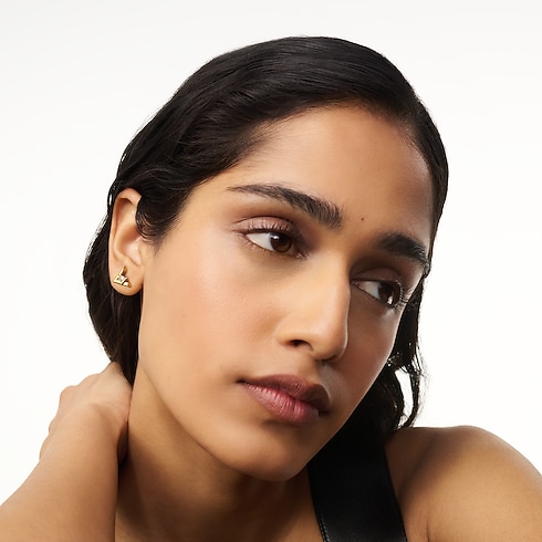 Orecchino a bottone LV Volt One, oro giallo e diamante - Pezzo singolo Gioielli Categorie Tutta la Gioielleria | LOUIS VUITTON (Zoom prodotto)