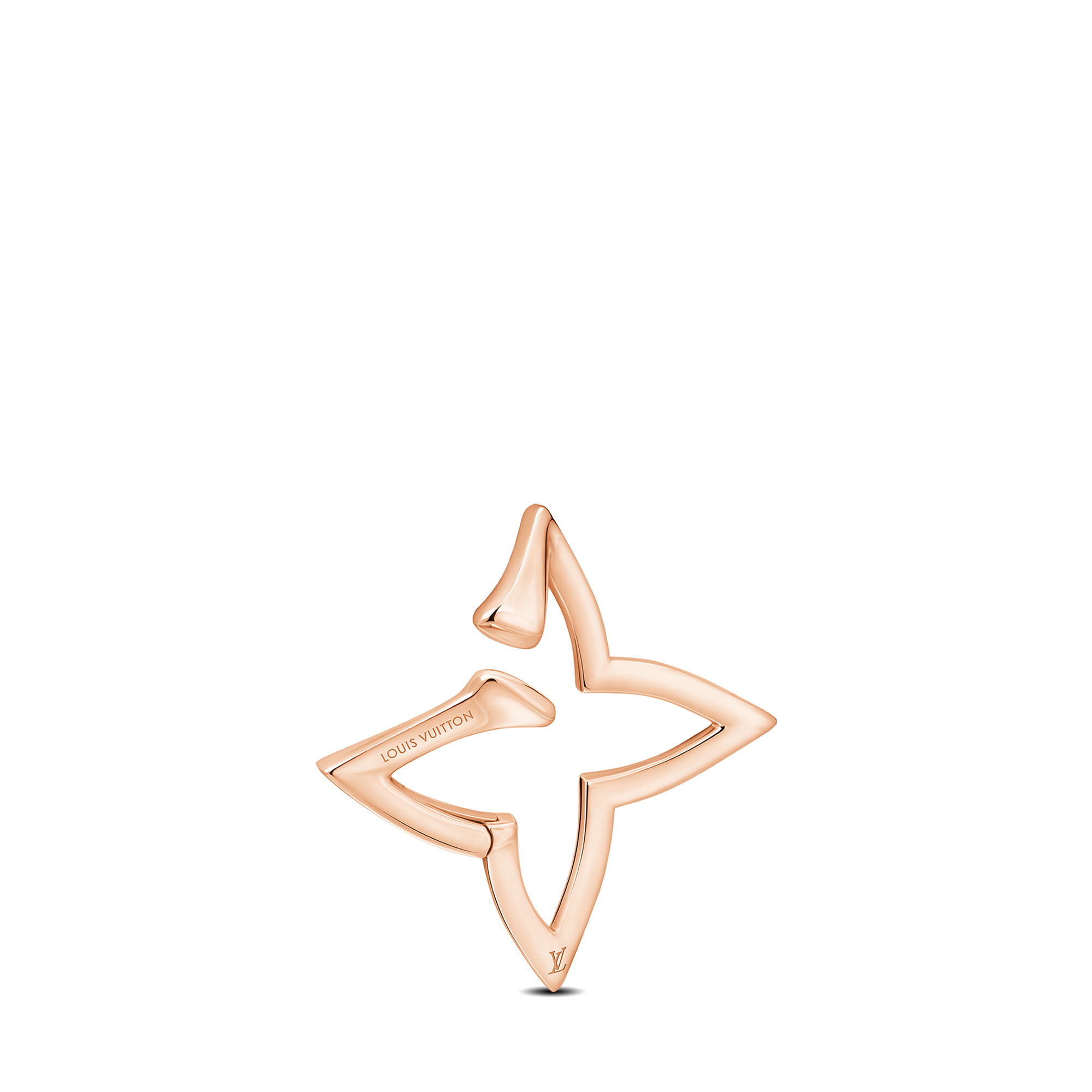 Orecchino ad anello sovrapposto Ombre Blossom, oro rosa e diamanti - pezzo singolo  Gioielli Categorie Orecchini | LOUIS VUITTON (Zoom prodotto)