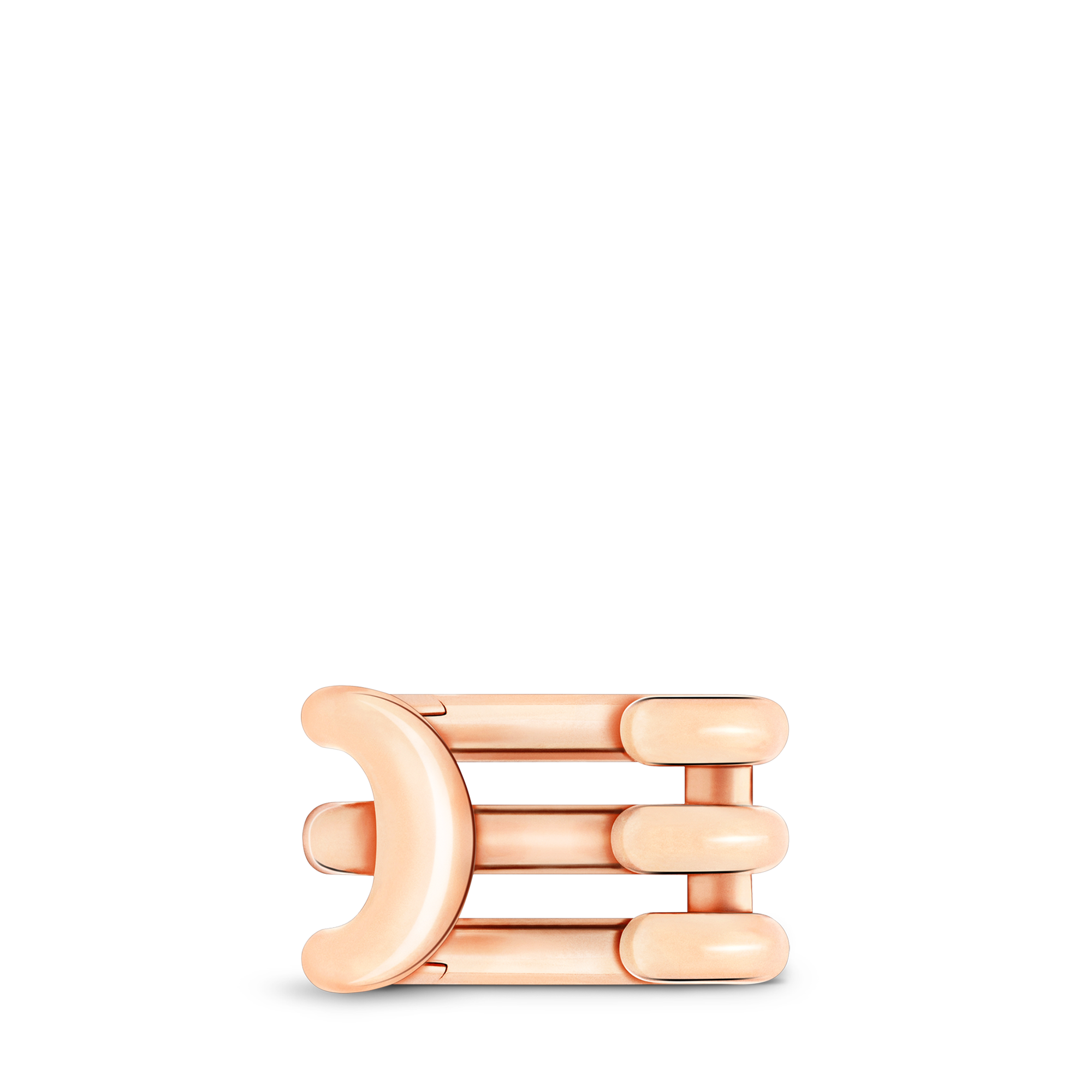Orecchino Idylle Blossom, oro rosa e diamanti - pezzo singolo  Gioielli Categorie Orecchini | LOUIS VUITTON (Zoom prodotto)