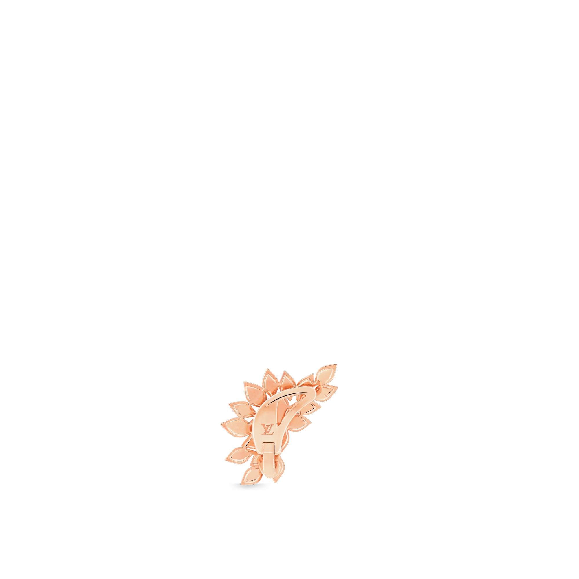 Orecchino Idylle Blossom, oro rosa e diamanti - pezzo singolo  Gioielli Categorie Orecchini | LOUIS VUITTON (Zoom prodotto)
