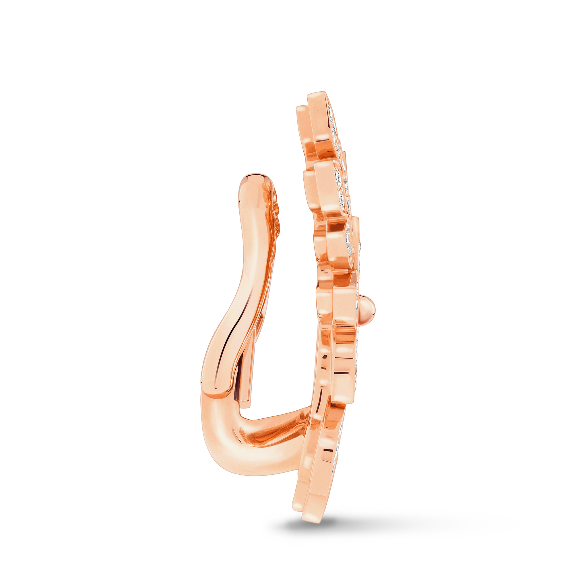 Orecchino Idylle Blossom, oro rosa e diamanti - pezzo singolo  Gioielli Categorie Orecchini | LOUIS VUITTON (Zoom prodotto)