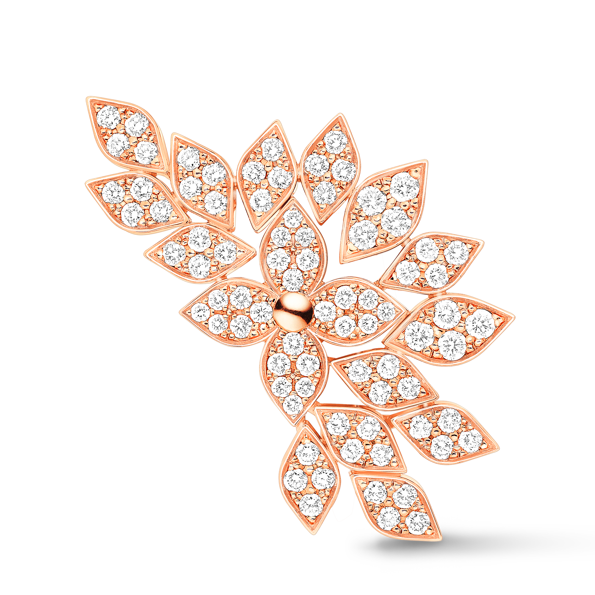 Orecchino Idylle Blossom, oro rosa e diamanti - pezzo singolo  Gioielli Categorie Orecchini | LOUIS VUITTON (Zoom prodotto)