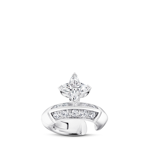 Anello doppio LV Diamonds, diamante taglio brillante rotondo Les Extraordinaires Gioielli Alta Gioielleria | LOUIS VUITTON