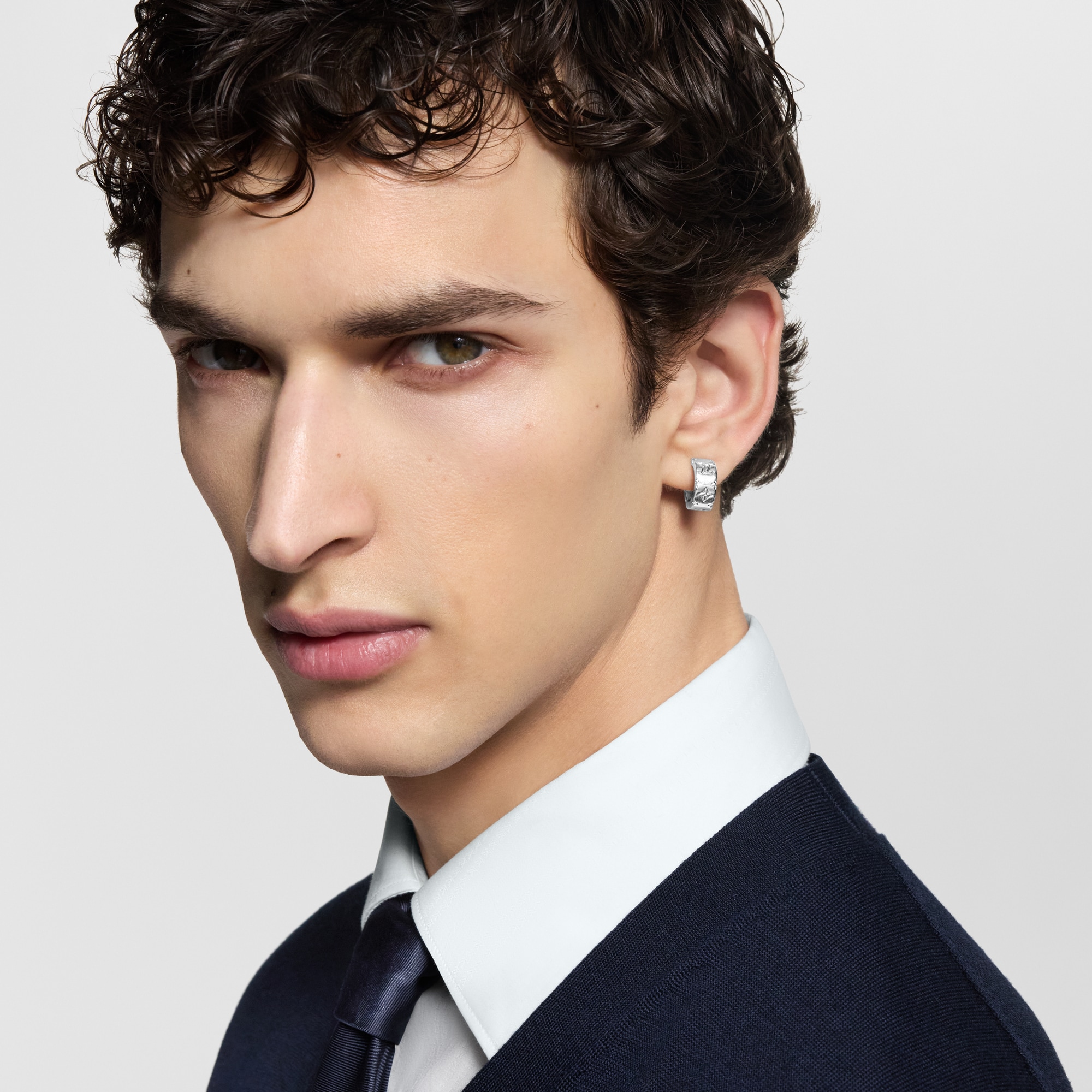 Orecchino LV Mosaic S00 Uomo Fashion Bijoux Orecchini | LOUIS VUITTON (Zoom prodotto)