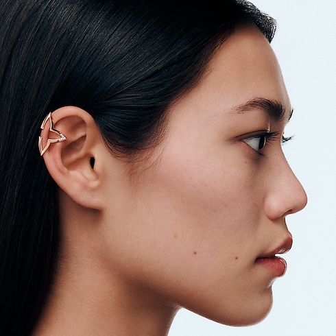 Orecchino Ombre Blossom, oro rosa e diamanti Gioielli Categorie Orecchini | LOUIS VUITTON (Zoom prodotto)