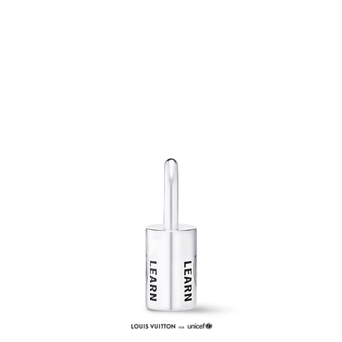 Orecchino Silver Lockit, argento sterling e smalto color Nero Gioielli Categorie Orecchini | LOUIS VUITTON (Zoom prodotto)
