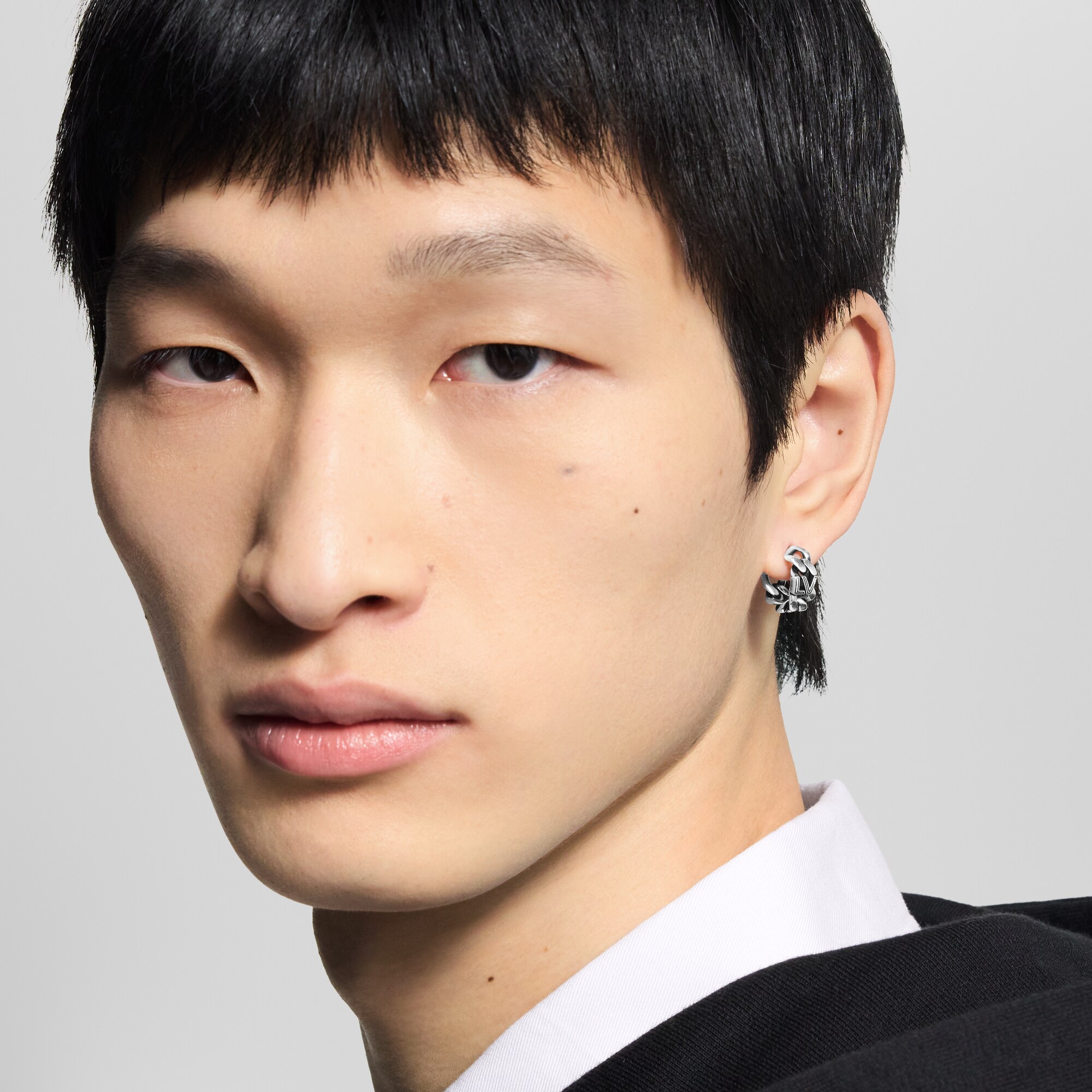 Orecchino singolo a catenella con perno LV Club S00 Uomo Fashion Bijoux Orecchini | LOUIS VUITTON (Zoom prodotto)