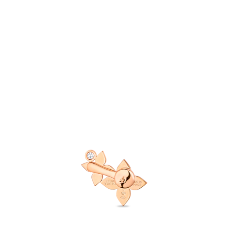 Orecchino sinistro Idylle Blossom, oro rosa e diamanti - pezzo singolo Gioielli Categorie Tutta la Gioielleria | LOUIS VUITTON (Zoom prodotto)