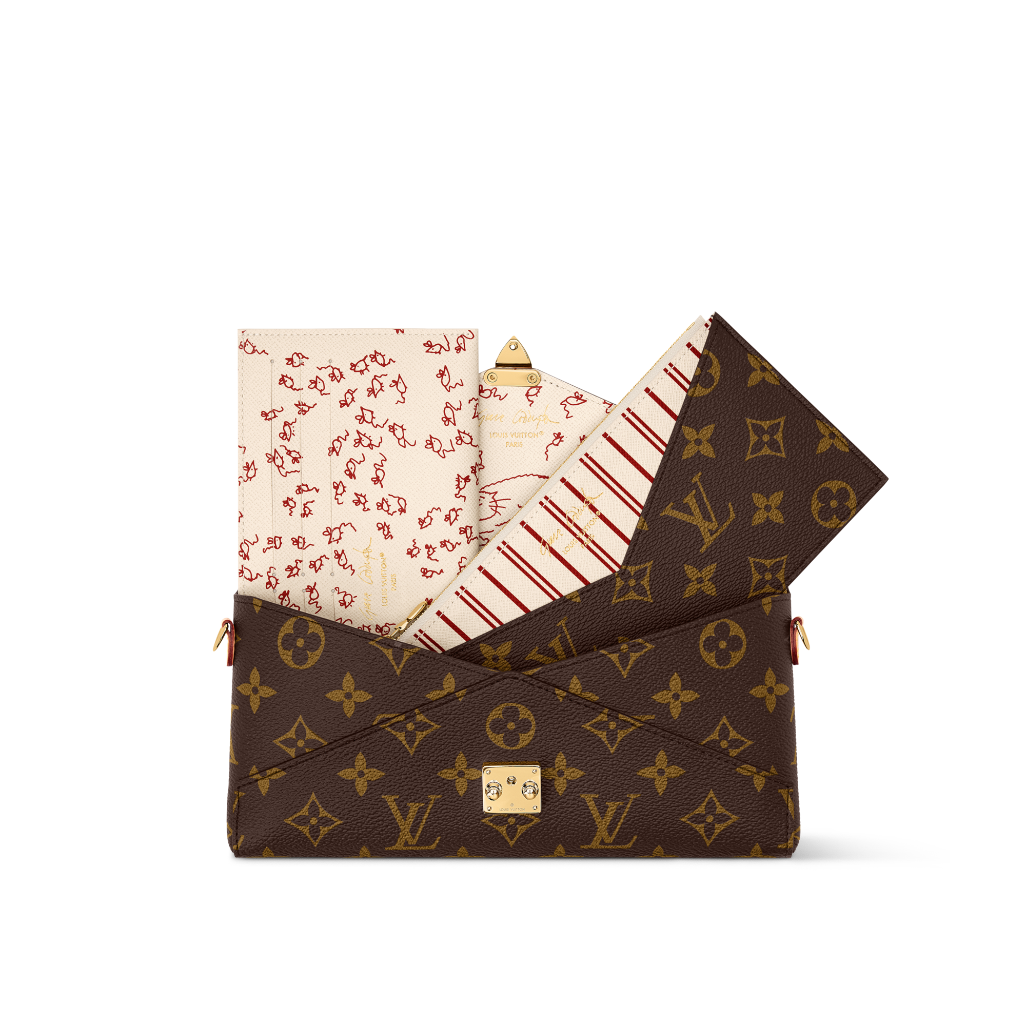 Organizer Kirigami con catenella Tela Monogram Donna Portafogli e Piccola Pelletteria Mini Borse | LOUIS VUITTON (Zoom prodotto)