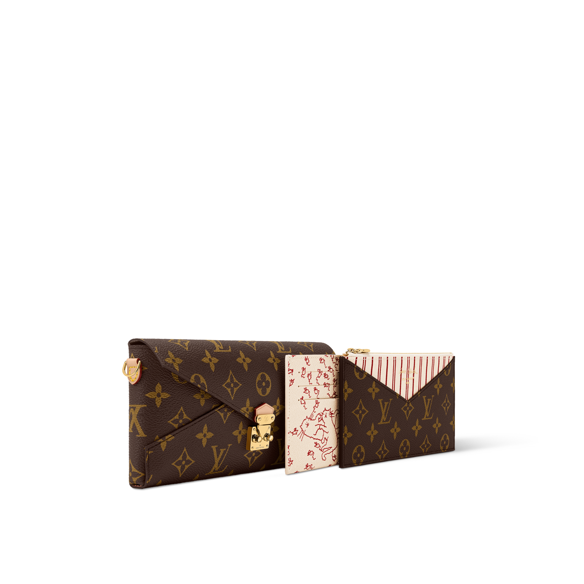 Organizer Kirigami con catenella Tela Monogram Donna Portafogli e Piccola Pelletteria Mini Borse | LOUIS VUITTON (Zoom prodotto)