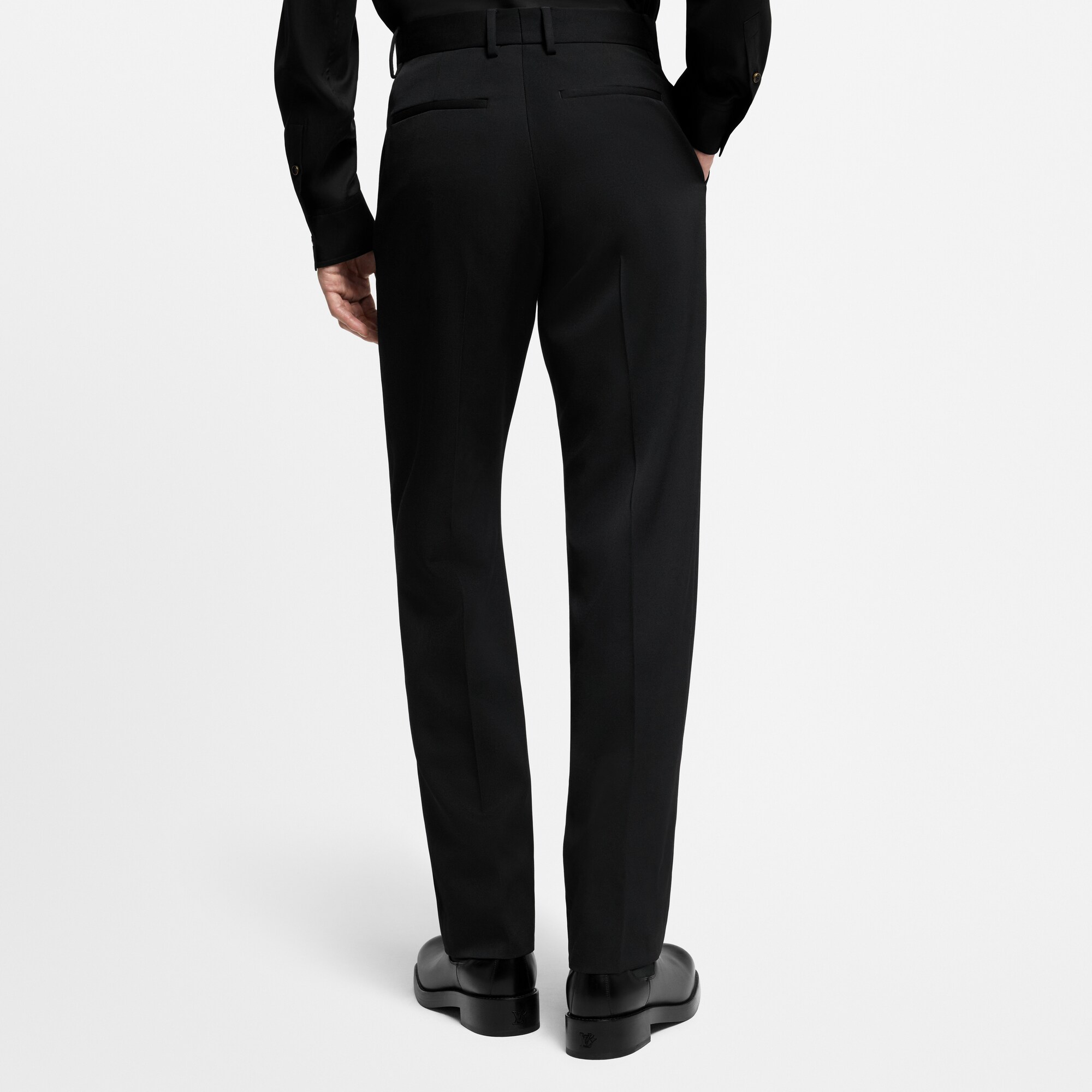 Pantaloni a sigaretta sartoriali in lana  Uomo Abbigliamento Pantaloni | LOUIS VUITTON (Zoom prodotto)