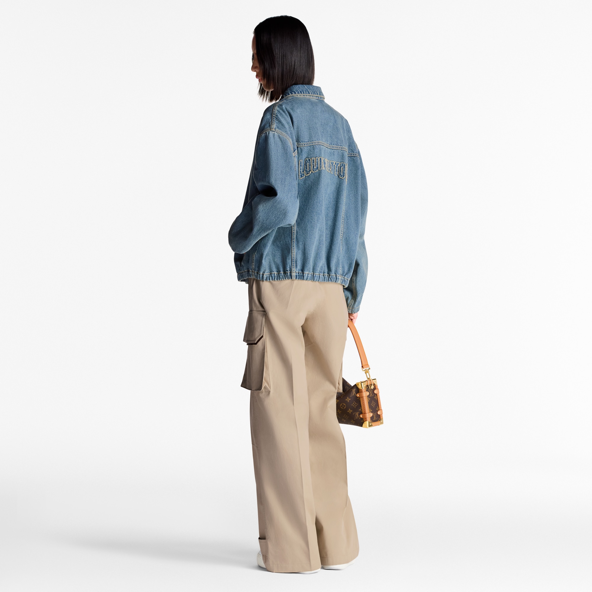 Pantaloni cargo con gamba ampia  Donna Abbigliamento Pantaloni | LOUIS VUITTON (Zoom prodotto)