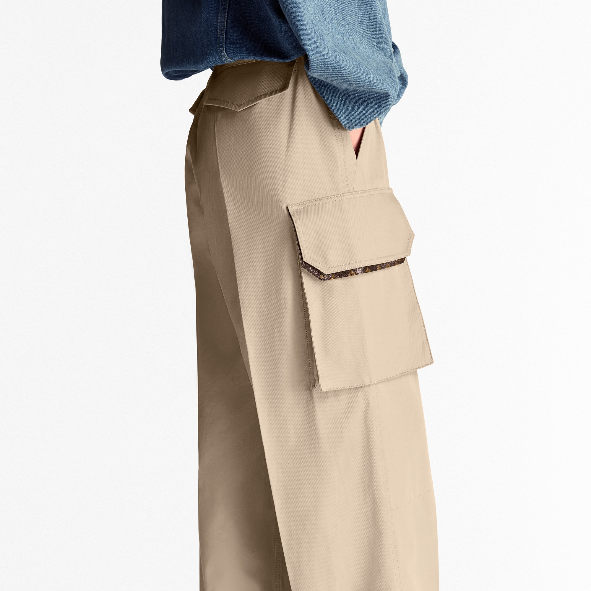 Pantaloni cargo con gamba ampia  Donna Abbigliamento Pantaloni | LOUIS VUITTON (Zoom prodotto)