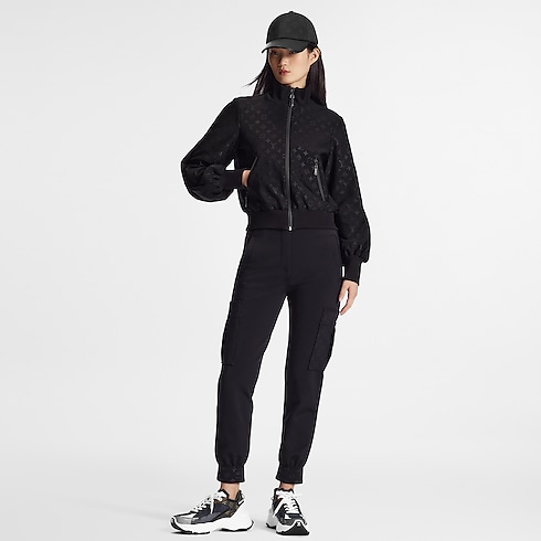 Pantaloni cargo con motivo Monogram Donna Abbigliamento Pantaloni | LOUIS VUITTON (Zoom prodotto)