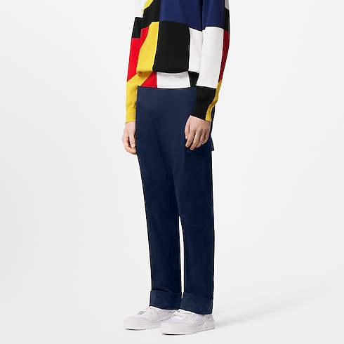 Pantaloni cargo in cotone Uomo Abbigliamento Pantaloni | LOUIS VUITTON (Zoom prodotto)