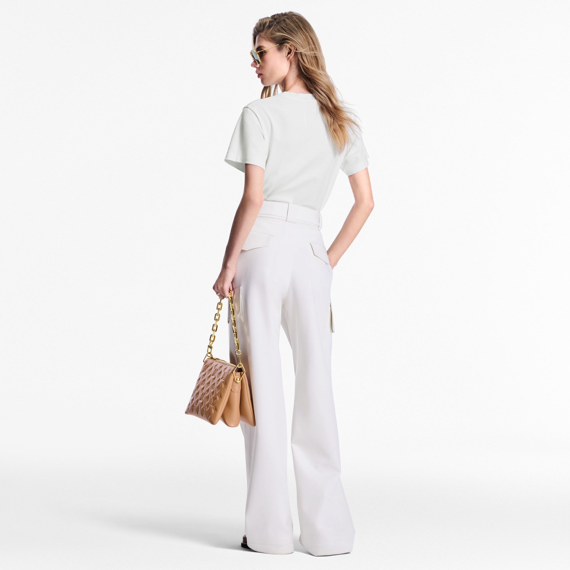 Pantaloni cargo in jersey tecnico  Donna Abbigliamento Pantaloni | LOUIS VUITTON (Zoom prodotto)