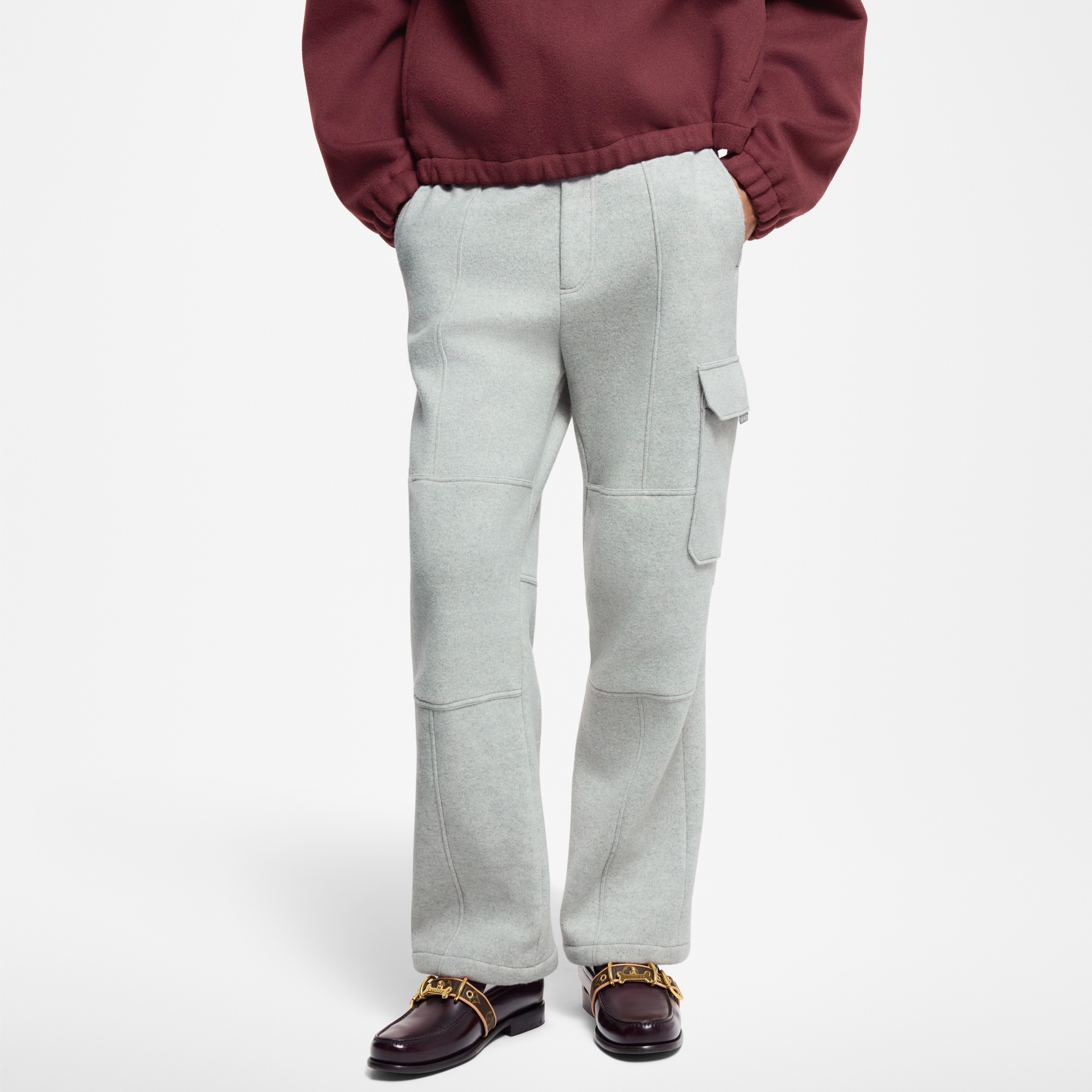Pantaloni cargo in lana  Uomo Abbigliamento Pantaloni | LOUIS VUITTON (Zoom prodotto)
