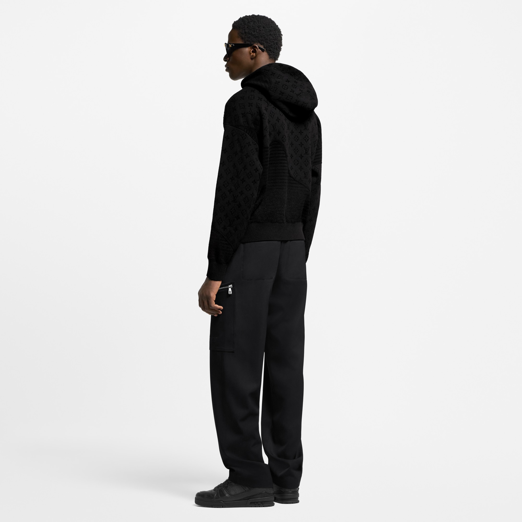 Pantaloni cargo sartoriali in lana  Uomo Abbigliamento Pantaloni | LOUIS VUITTON (Zoom prodotto)
