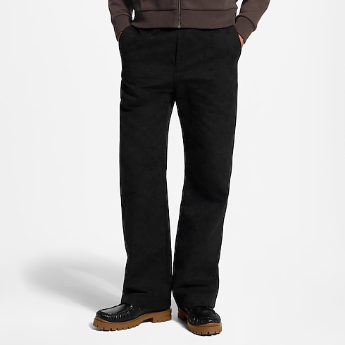 Pantaloni casual con motivo Monogram Surplus cropped view