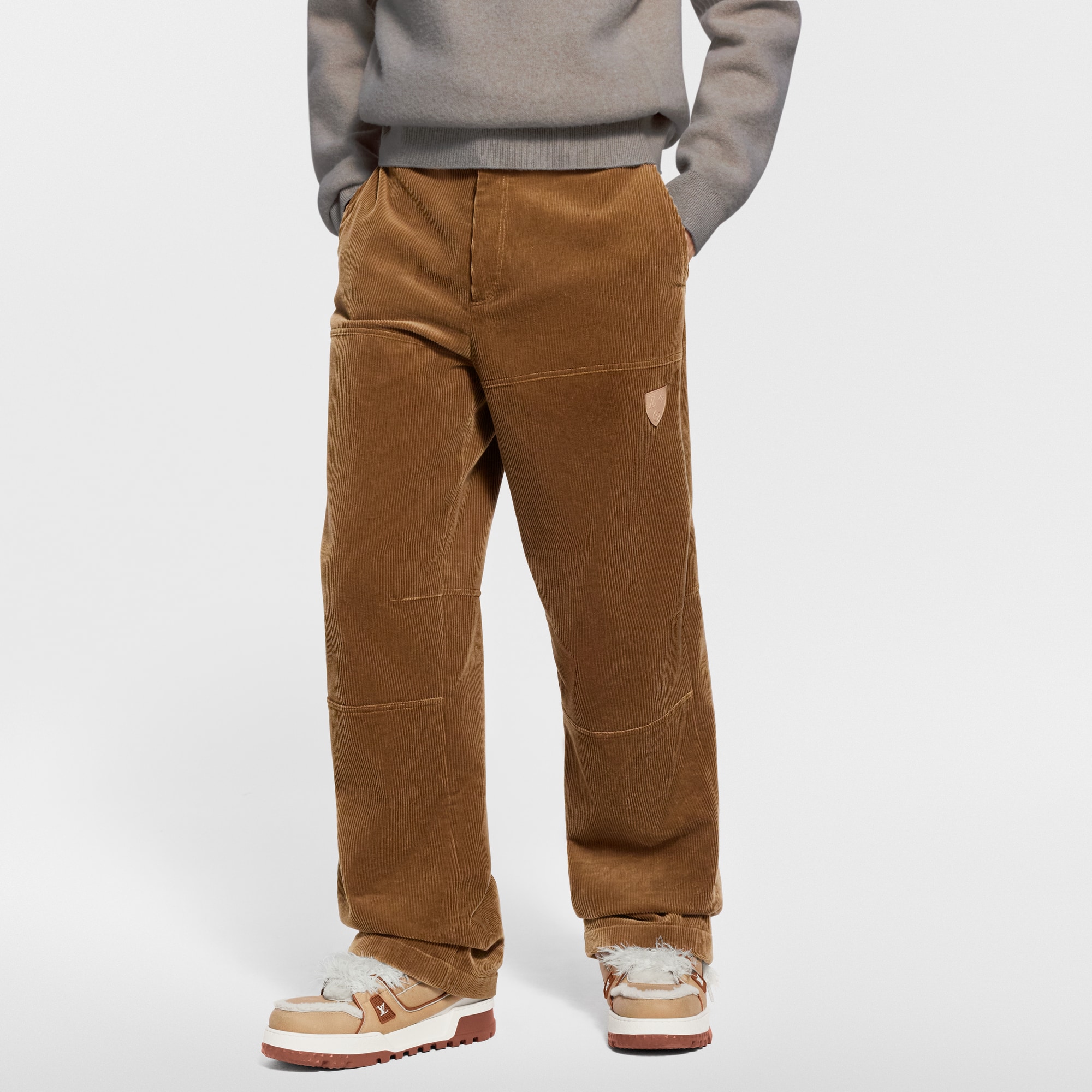 Pantaloni casual in velluto a coste  Uomo Abbigliamento Pantaloni | LOUIS VUITTON (Zoom prodotto)