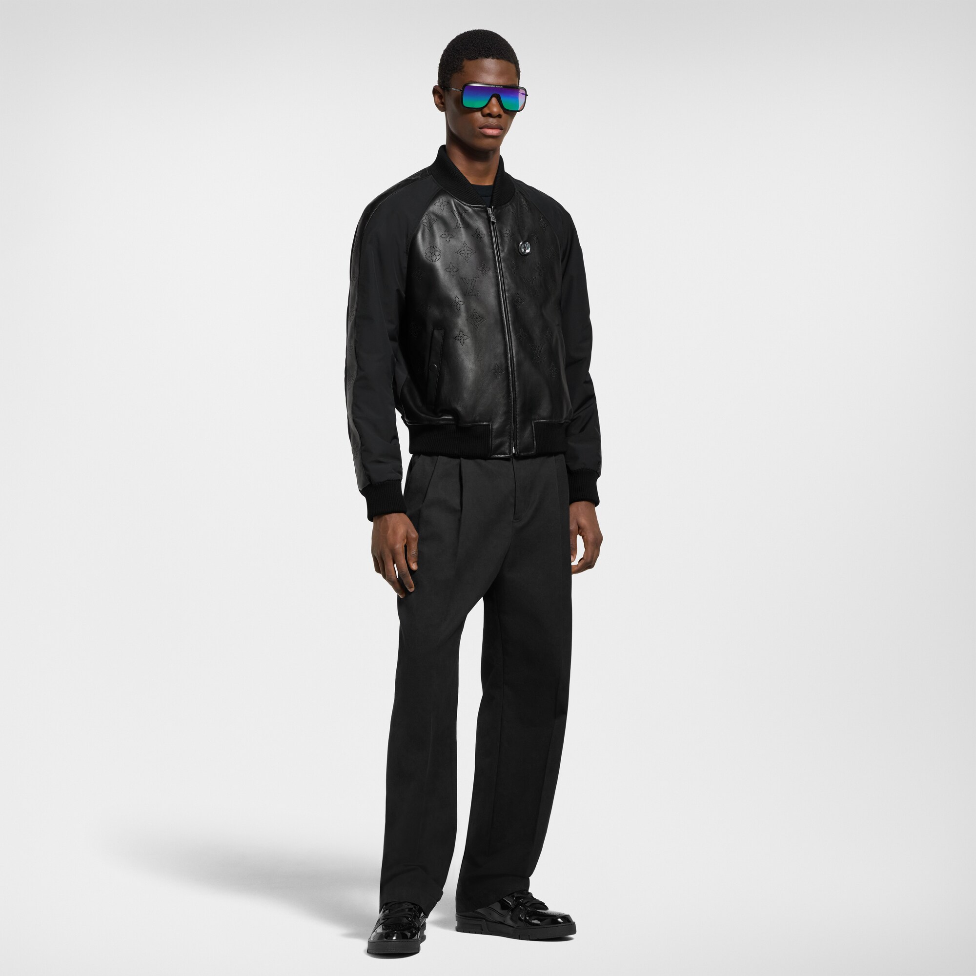 Pantaloni chino con firma  Uomo Abbigliamento Pantaloni | LOUIS VUITTON (Zoom prodotto)