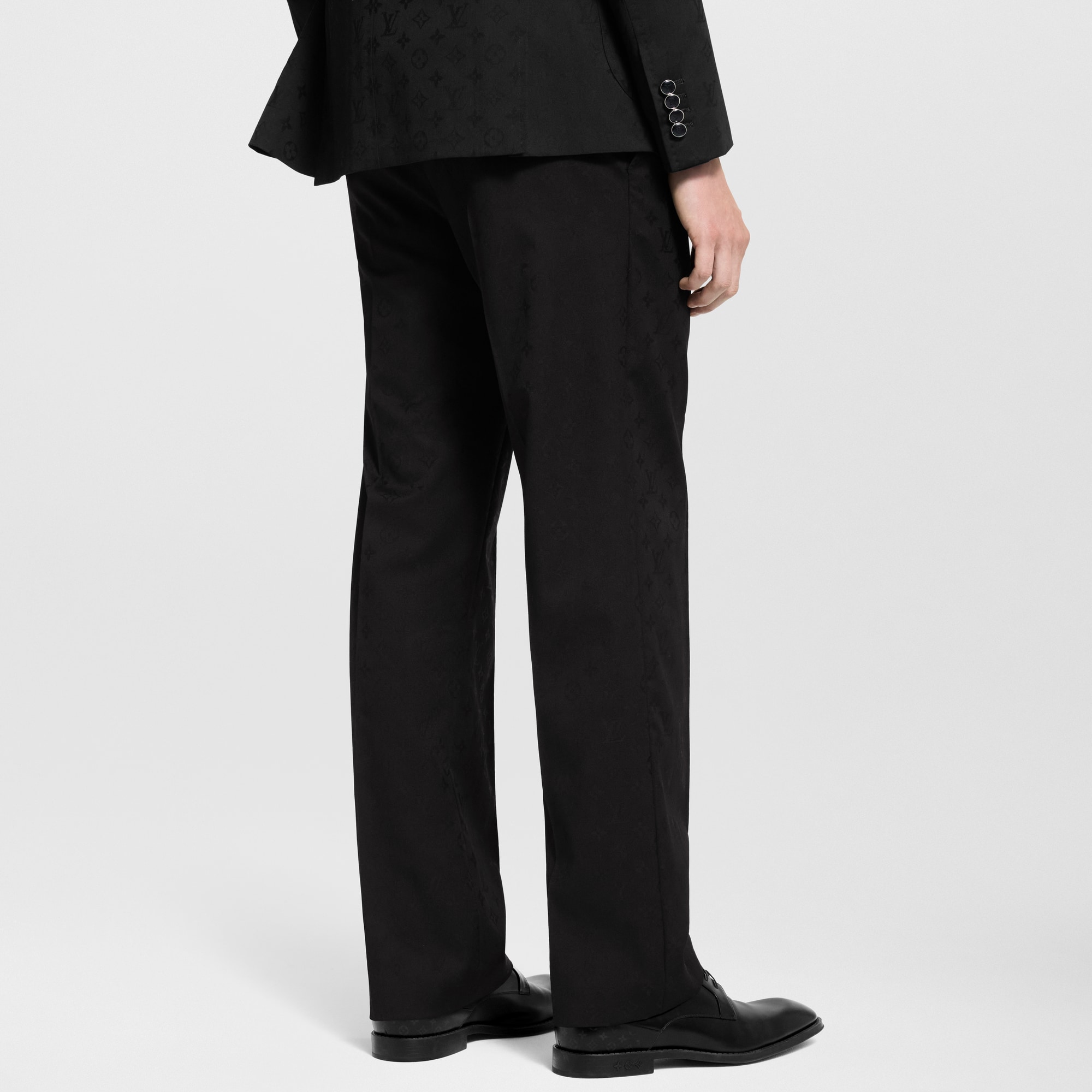 Pantaloni con coulisse e motivo Monogram  Uomo Abbigliamento Pantaloni | LOUIS VUITTON (Zoom prodotto)