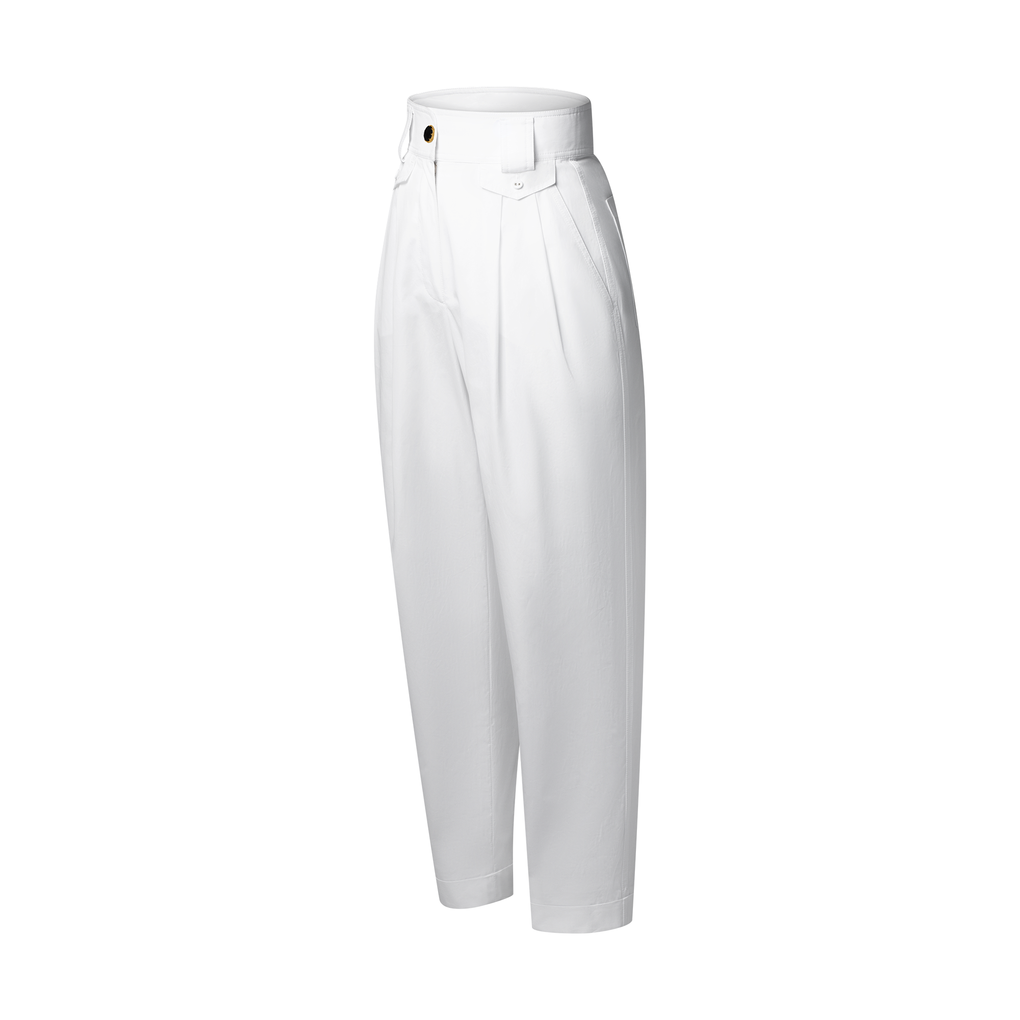 Pantaloni con gamba ampia e pince  Donna Abbigliamento Pantaloni | LOUIS VUITTON (Zoom prodotto)
