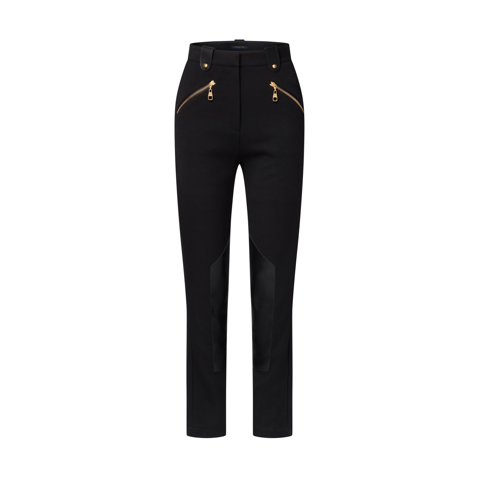 Pantaloni da equitazione con dettagli in pelle  Donna Abbigliamento Pantaloni | LOUIS VUITTON (Zoom prodotto)