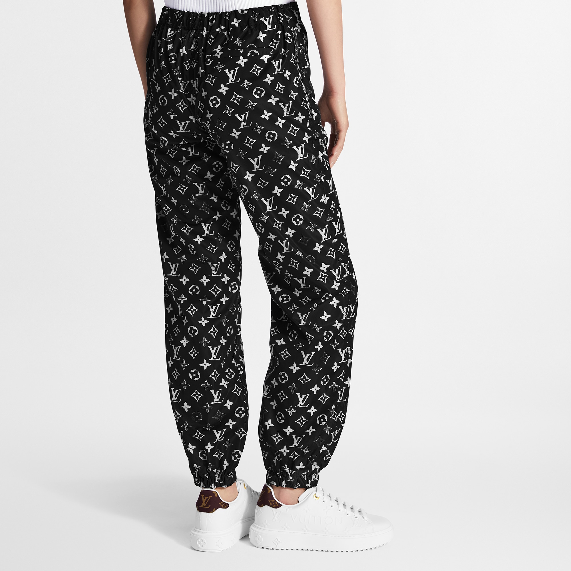 Pantaloni da jogging con motivo Monogram  Donna Abbigliamento Pantaloni | LOUIS VUITTON (Zoom prodotto)