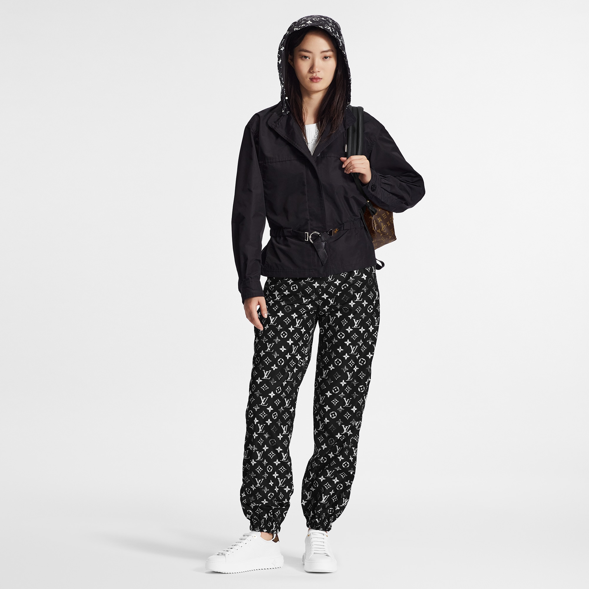 Pantaloni da jogging con motivo Monogram  Donna Abbigliamento Pantaloni | LOUIS VUITTON (Zoom prodotto)