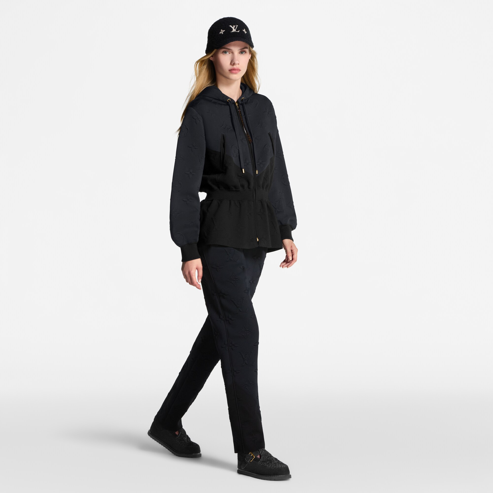 Pantaloni da jogging con motivo Monogram 3D  Donna Abbigliamento Pantaloni | LOUIS VUITTON (Zoom prodotto)