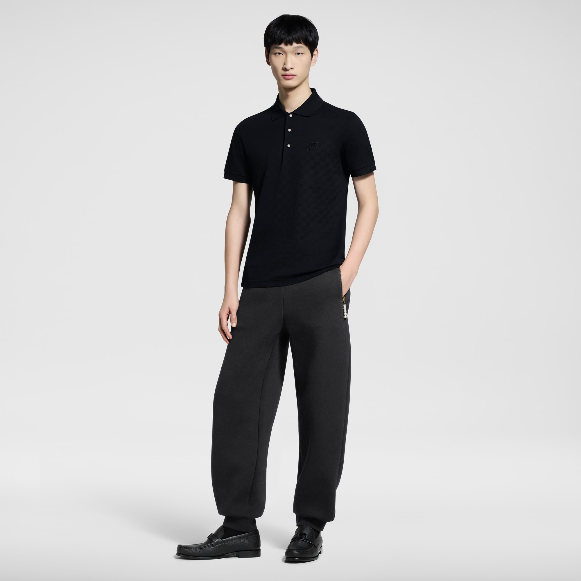 Pantaloni da jogging in jersey con ricamo  Uomo Abbigliamento Tutti i Capi di Abbigliamento | LOUIS VUITTON (Zoom prodotto)