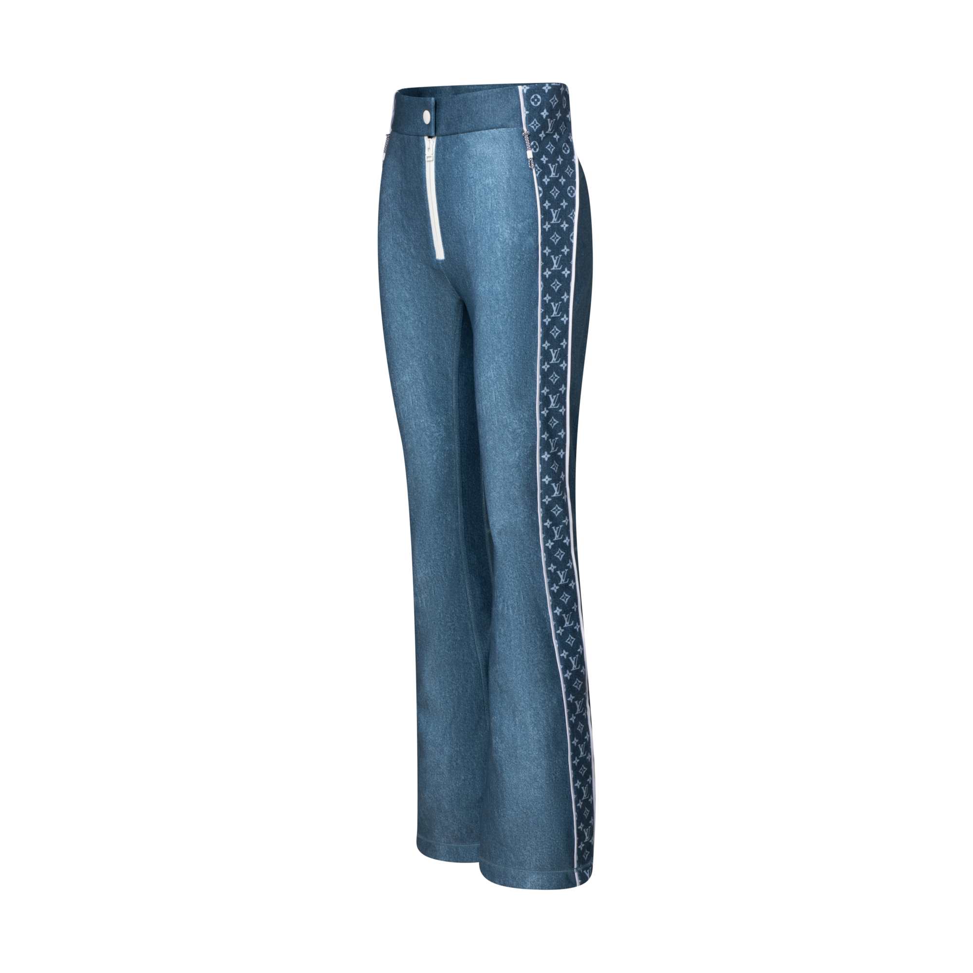 Pantaloni da sci in softshell effetto denim  Donna Abbigliamento Pantaloni | LOUIS VUITTON (Zoom prodotto)