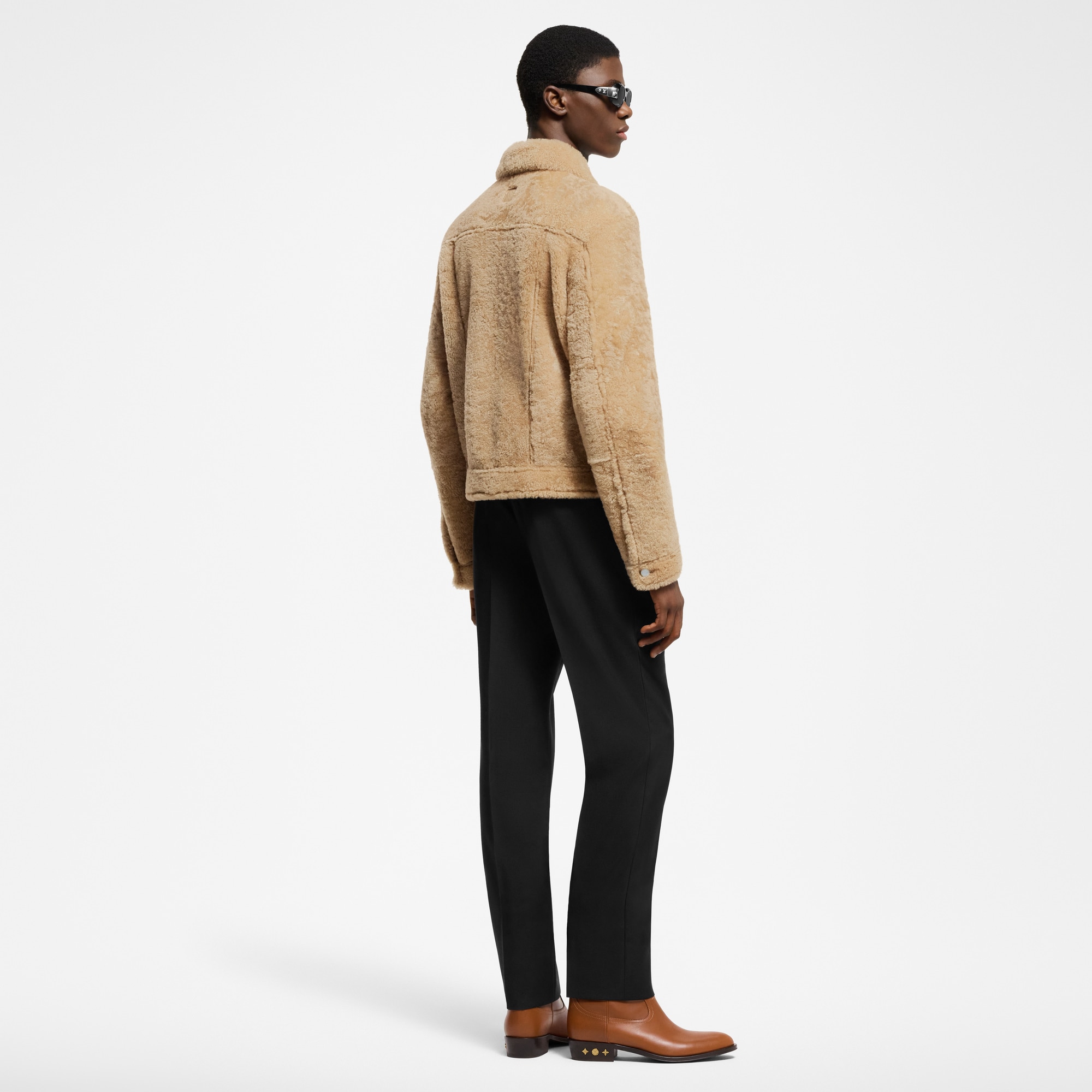 Pantaloni da sera aderenti in lana  Uomo Abbigliamento Pantaloni | LOUIS VUITTON (Zoom prodotto)