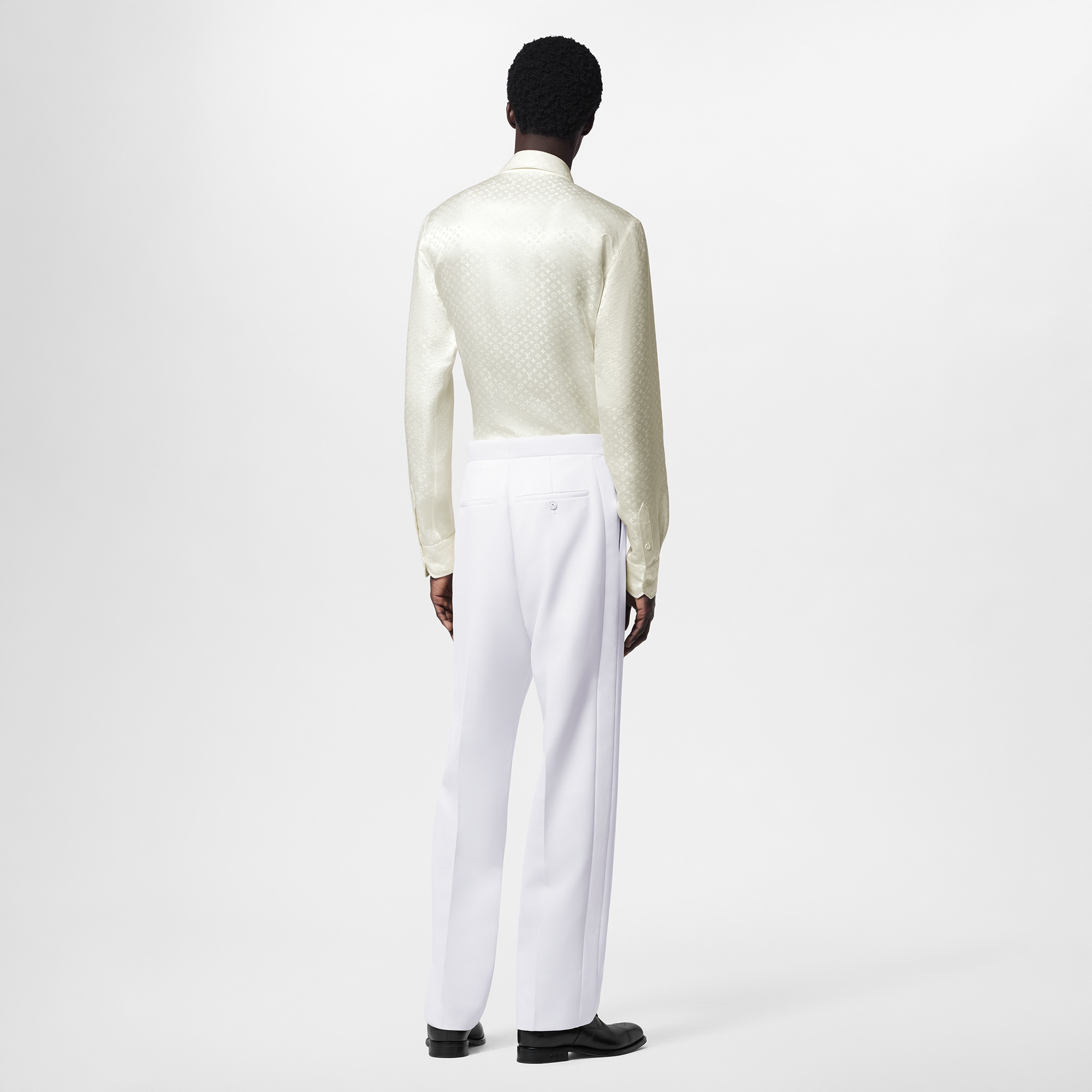 Pantaloni da sera in misto lana  Uomo Abbigliamento Pantaloni | LOUIS VUITTON (Zoom prodotto)