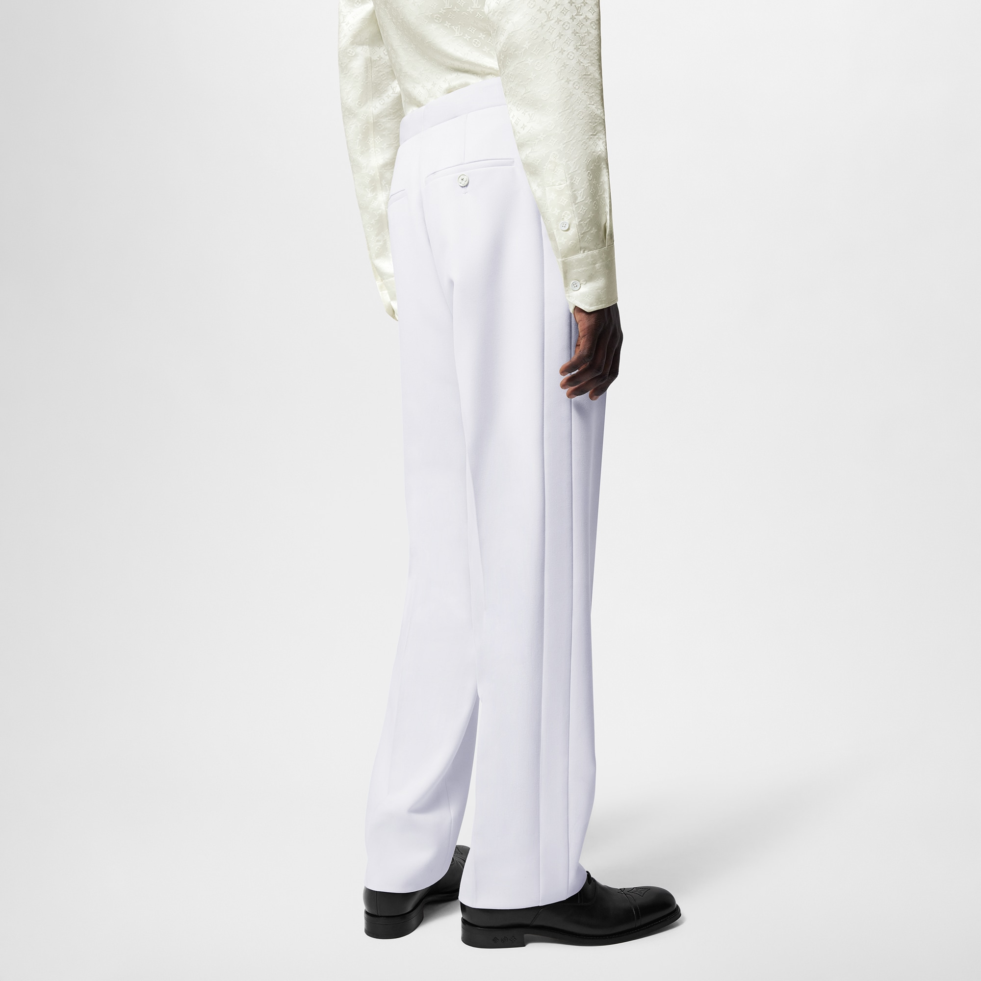 Pantaloni da sera in misto lana  Uomo Abbigliamento Pantaloni | LOUIS VUITTON (Zoom prodotto)
