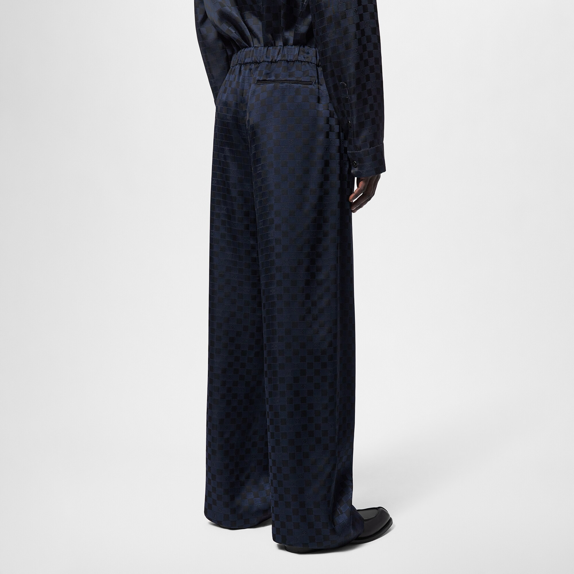 Pantaloni da sera morbidi in misto seta  Uomo Abbigliamento Pantaloni | LOUIS VUITTON (Zoom prodotto)