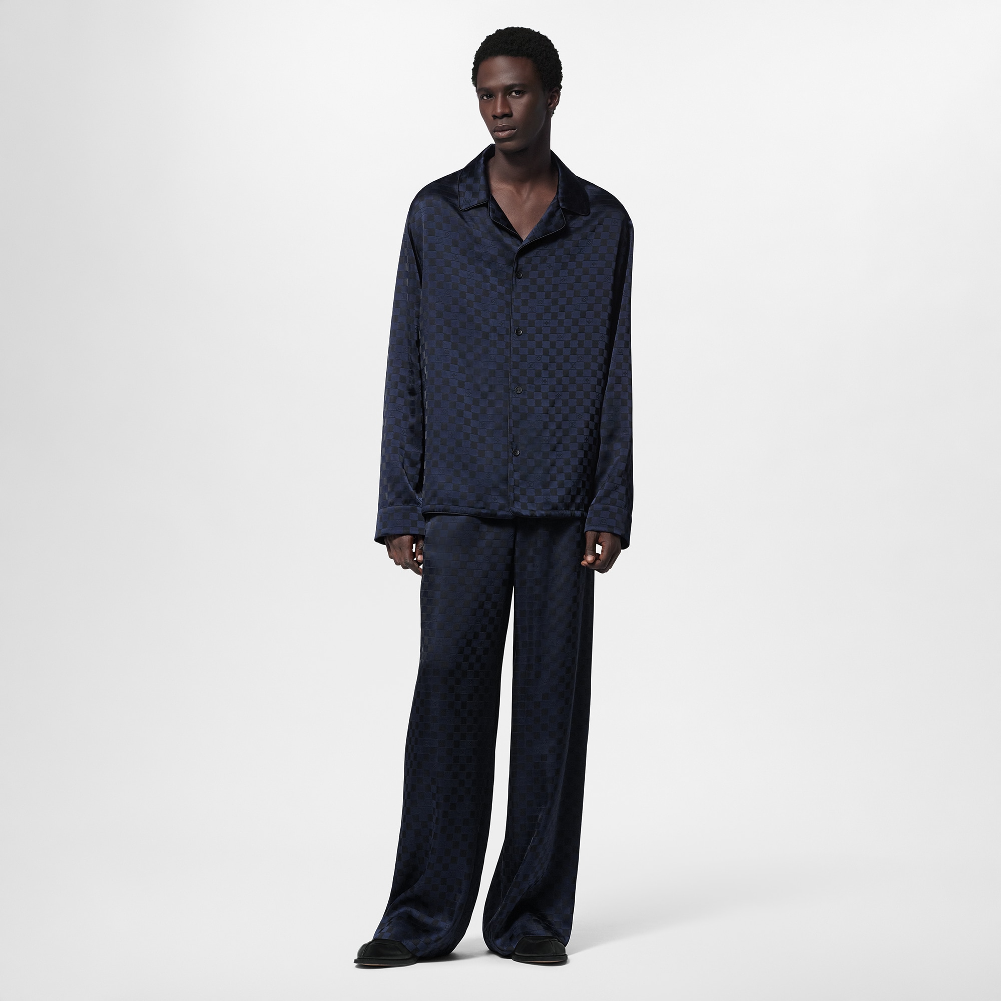 Pantaloni da sera morbidi in misto seta  Uomo Abbigliamento Pantaloni | LOUIS VUITTON (Zoom prodotto)