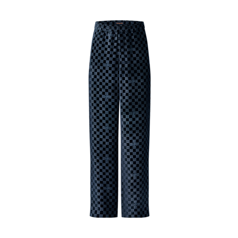 Pantaloni da sera morbidi in velluto di misto seta Uomo Abbigliamento Pantaloni | LOUIS VUITTON (Zoom prodotto)