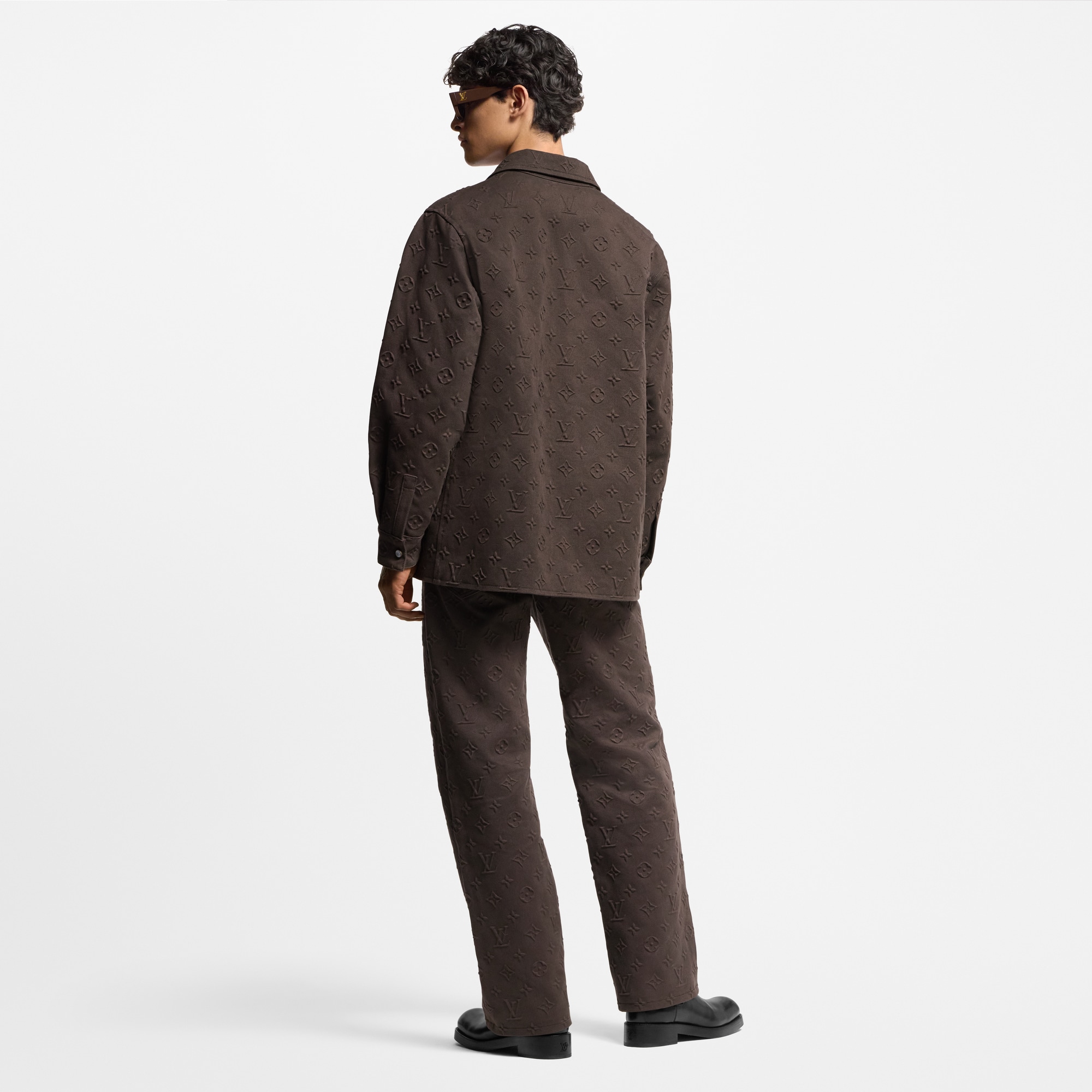 Pantaloni da skate con motivo Monogram impresso  Uomo Abbigliamento Collezione Denim | LOUIS VUITTON (Zoom prodotto)