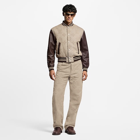 Pantaloni da skate con motivo Monogram ricamato Uomo Abbigliamento Collezione Denim | LOUIS VUITTON (Zoom prodotto)