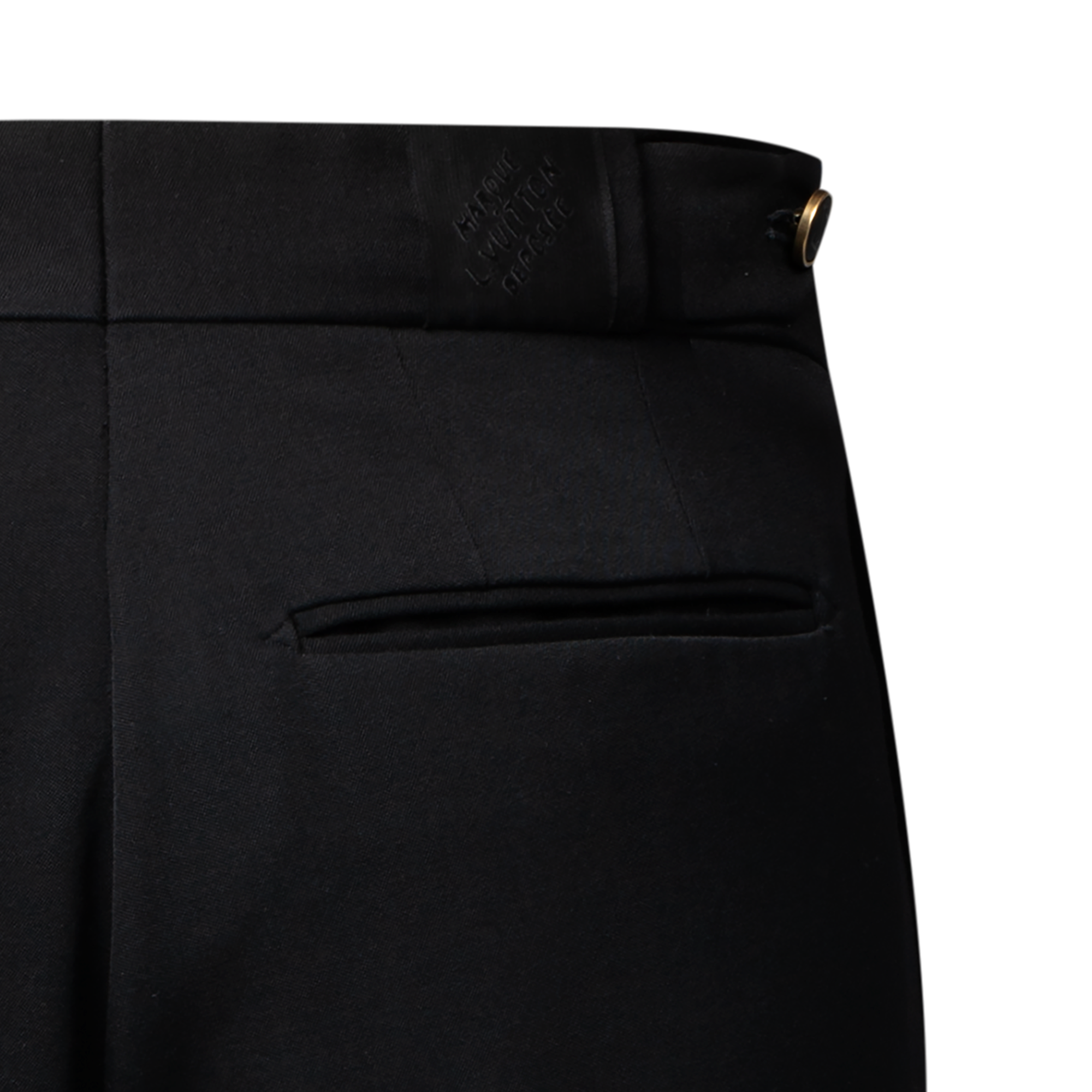 Pantaloni da smoking con motivo floccato  Uomo Abbigliamento Pantaloni | LOUIS VUITTON (Zoom prodotto)