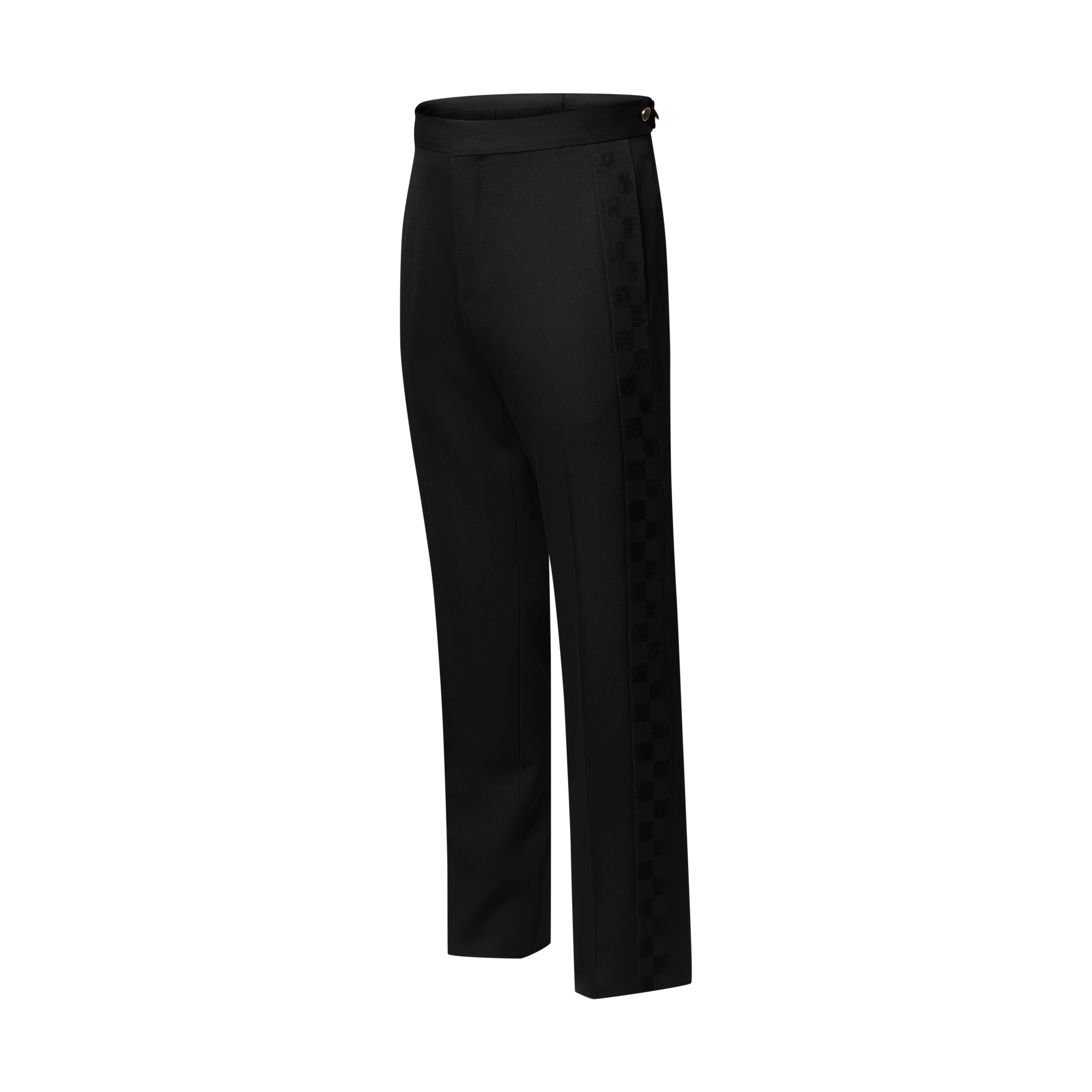 Pantaloni da smoking con motivo floccato  Uomo Abbigliamento Pantaloni | LOUIS VUITTON (Zoom prodotto)