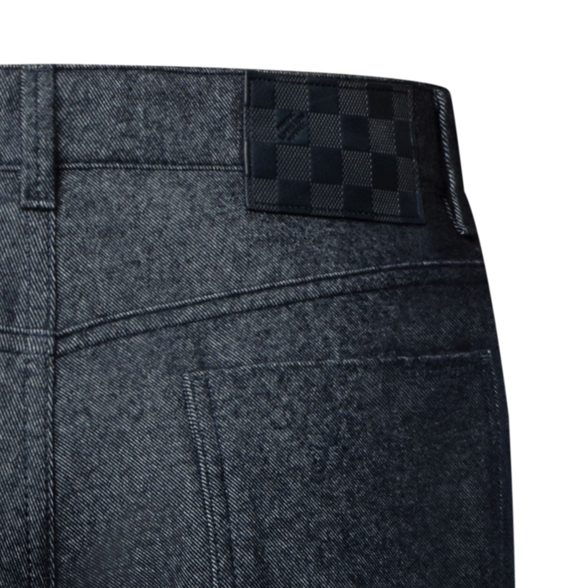 Pantaloni formali in denim misto cachemire  Uomo Abbigliamento Collezione Denim | LOUIS VUITTON (Zoom prodotto)